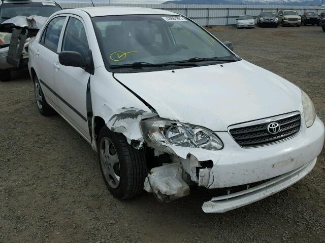 1NXBR32E38Z041991 - 2008 TOYOTA COROLLA WHITE photo 1