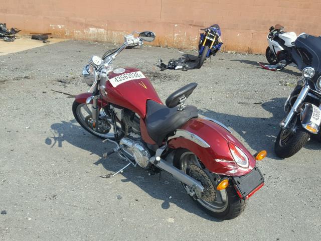 5VPGB16D953011742 - 2005 VICTORY MOTORCYCLES VEGAS წითელი ფოტო 3