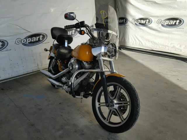 1HD1GV4148K336412 - 2008 HARLEY-DAVIDSON FXDC DAYTO YELLOW photo 1