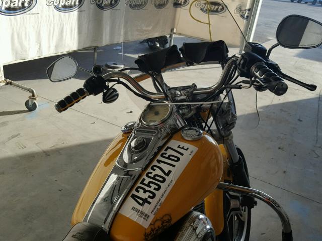 1HD1GV4148K336412 - 2008 HARLEY-DAVIDSON FXDC DAYTO YELLOW photo 5