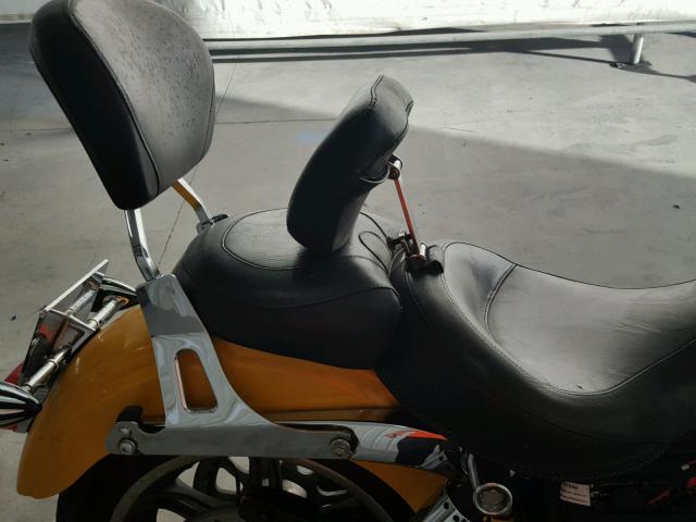 1HD1GV4148K336412 - 2008 HARLEY-DAVIDSON FXDC DAYTO YELLOW photo 6