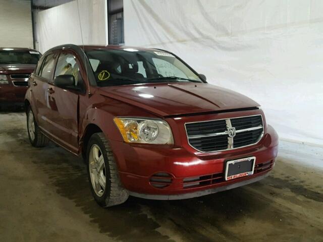 1B3HB48A99D108237 - 2009 DODGE CALIBER SX RED photo 1