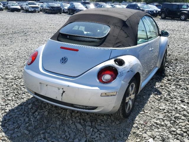 3VWRG31Y86M322350 - 2006 VOLKSWAGEN NEW BEETLE 灰色 照片 4