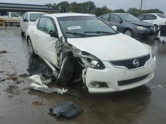 1N4AL2EP7AC156457 - 2010 NISSAN ALTIMA S WHITE photo 1