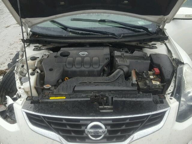 1N4AL2EP7AC156457 - 2010 NISSAN ALTIMA S WHITE photo 7