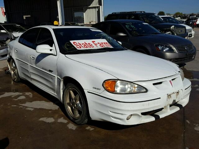 1G2NW52E7YM777620 - 2000 PONTIAC GRAND AM WHITE photo 1