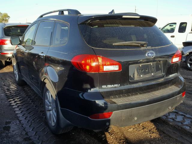 4S4WX90D284404060 - 2008 SUBARU TRIBECA LI BLACK photo 3