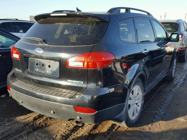 4S4WX90D284404060 - 2008 SUBARU TRIBECA LI BLACK photo 4