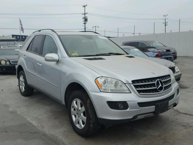 4JGBB86E16A008014 - 2006 MERCEDES-BENZ ML 350 SILVER photo 1