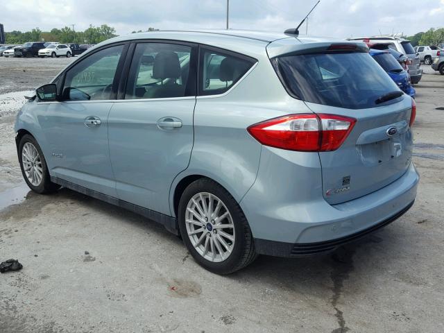 1FADP5BUXEL515819 - 2014 FORD C-MAX SEL SILVER photo 3