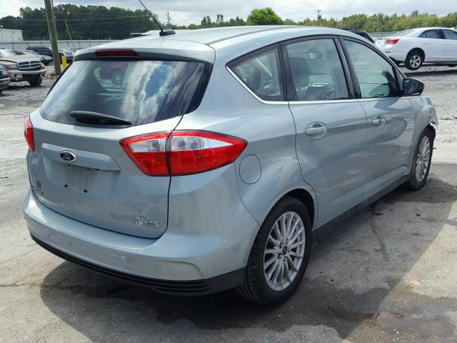 1FADP5BUXEL515819 - 2014 FORD C-MAX SEL SILVER photo 4