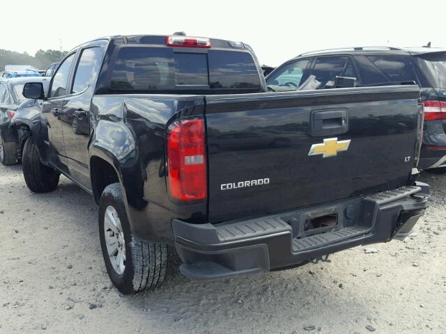 1GCGSCE35G1103934 - 2016 CHEVROLET COLORADO L BLACK photo 3