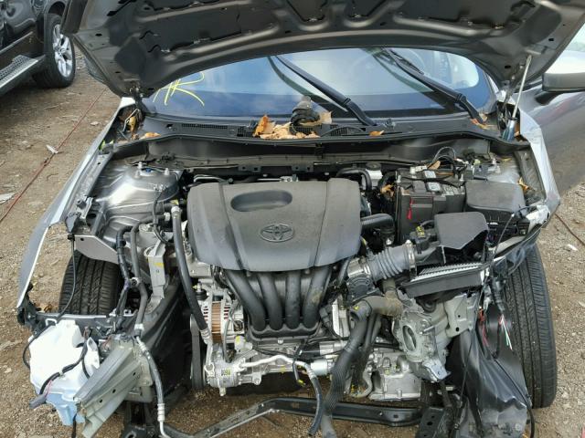 3MYDLBZV5GY140677 - 2016 TOYOTA SCION IA GRAY photo 7