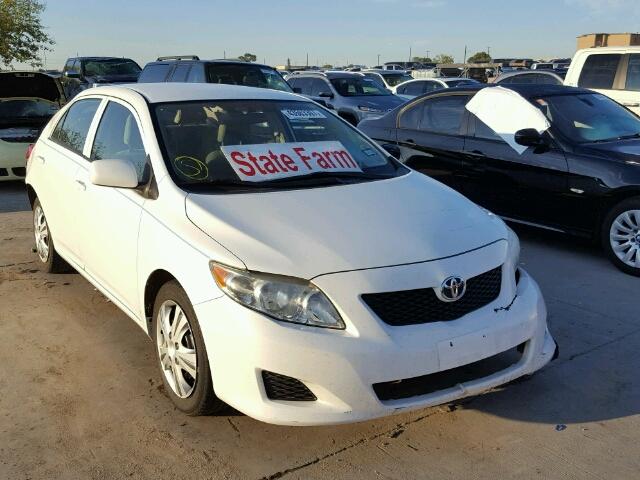 1NXBU4EE2AZ286433 - 2010 TOYOTA COROLLA BA WHITE photo 1