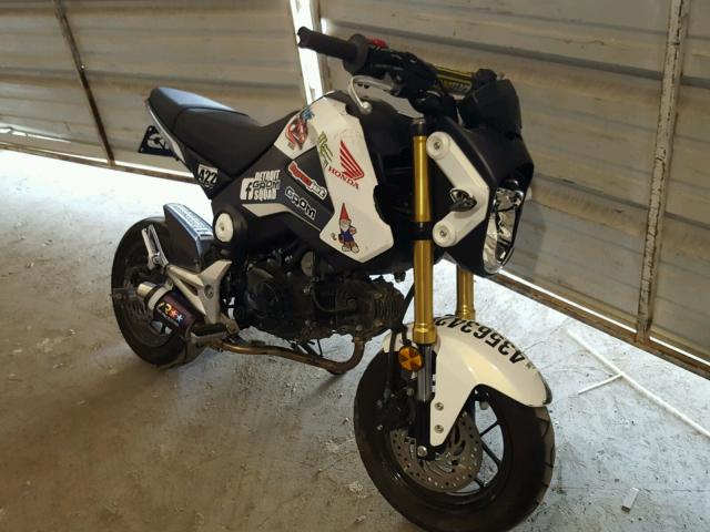 MLHJC6110F5108603 - 2015 HONDA GROM 125 WHITE photo 1