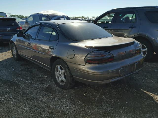 1G2WK52J71F259353 - 2001 PONTIAC GRAND PRIX GRAY photo 3