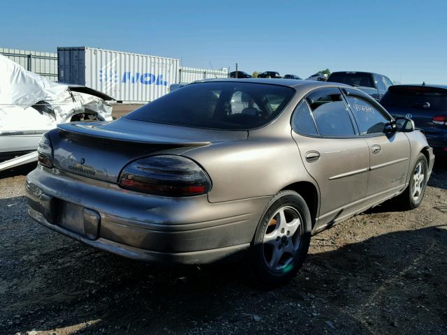 1G2WK52J71F259353 - 2001 PONTIAC GRAND PRIX GRAY photo 4