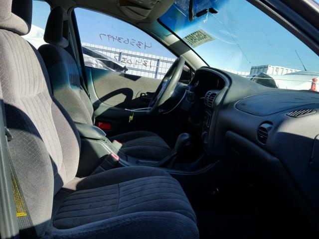 1G2WK52J71F259353 - 2001 PONTIAC GRAND PRIX GRAY photo 5