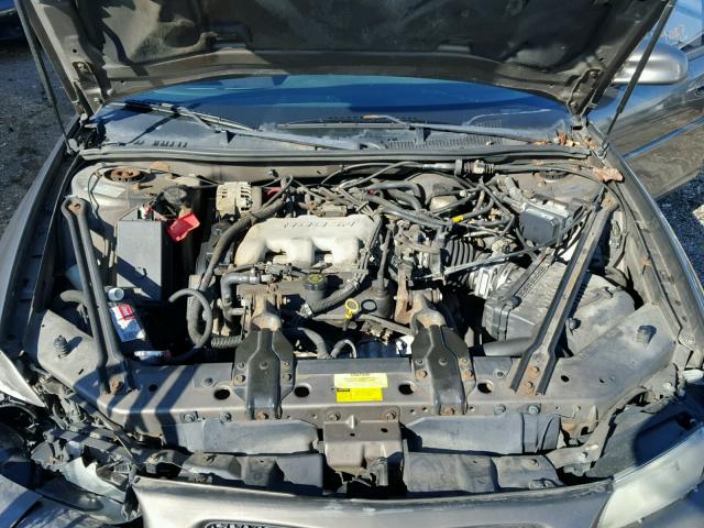 1G2WK52J71F259353 - 2001 PONTIAC GRAND PRIX GRAY photo 7
