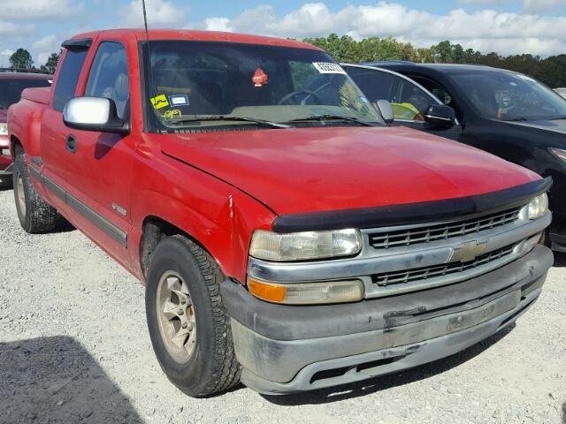 2GCEC19T0X1181146 - 1999 CHEVROLET SILVERADO RED photo 1