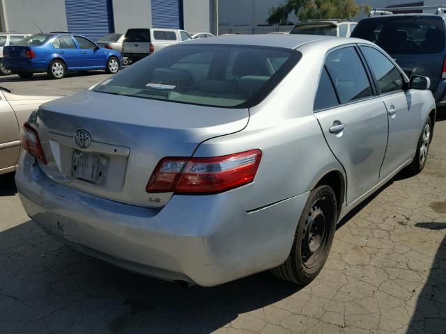 JTNBE46K373087648 - 2007 TOYOTA CAMRY NEW SILVER photo 4