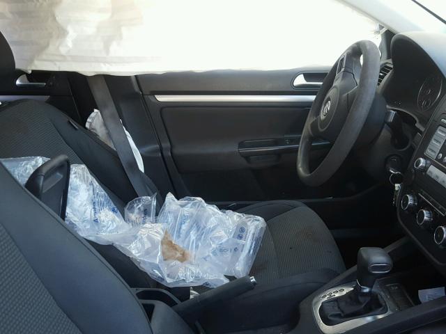 3VWJZ7AJ9AM080730 - 2010 VOLKSWAGEN JETTA S Gümüş foto 5