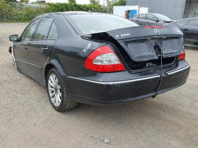 WDBUF92X88B224260 - 2008 MERCEDES-BENZ E 300 4MAT BLACK photo 3