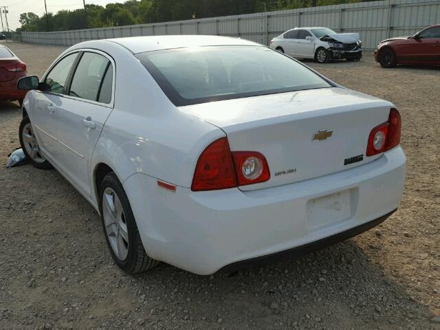 1G1ZA5EU1CF389416 - 2012 CHEVROLET MALIBU LS თეთრი ფოტო 3