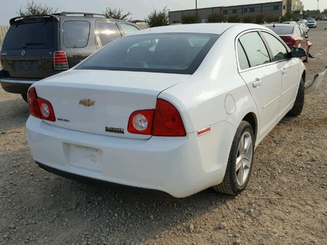 1G1ZA5EU1CF389416 - 2012 CHEVROLET MALIBU LS თეთრი ფოტო 4