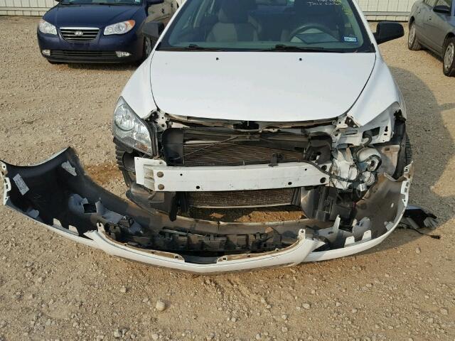 1G1ZA5EU1CF389416 - 2012 CHEVROLET MALIBU LS თეთრი ფოტო 9