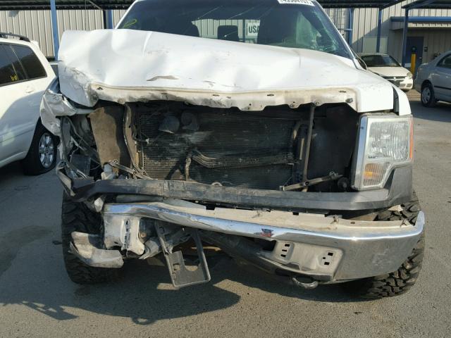 1FTFW1EFXCFB15265 - 2012 FORD F150 SUPER WHITE photo 7