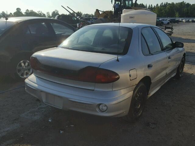 1G2JB52F147242729 - 2004 PONTIAC SUNFIRE SL SILVER photo 4