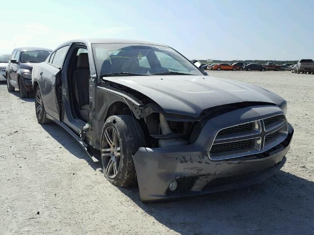 2C3CDXHG5CH180639 - 2012 DODGE CHARGER SX GRAY photo 1