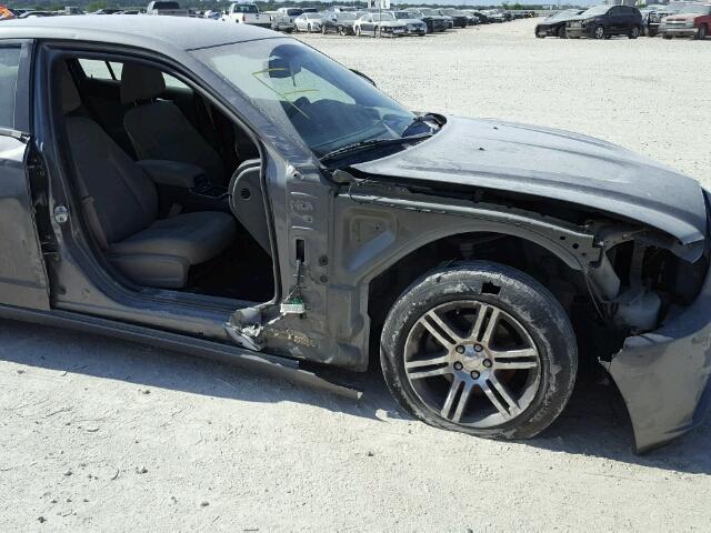 2C3CDXHG5CH180639 - 2012 DODGE CHARGER SX GRAY photo 9