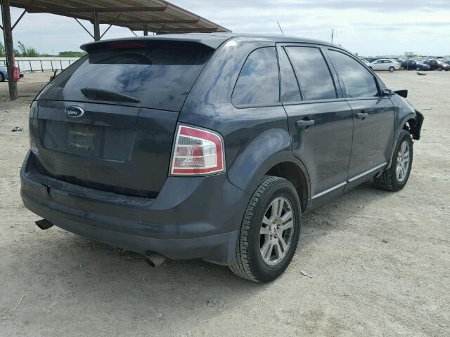 2FMDK36C07BB34140 - 2007 FORD EDGE SE GRAY photo 4