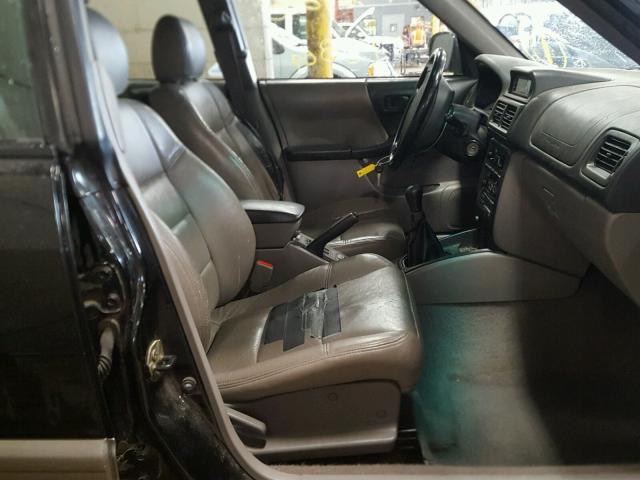 JF1SF6553WG709378 - 1998 SUBARU FORESTER S BLACK photo 5