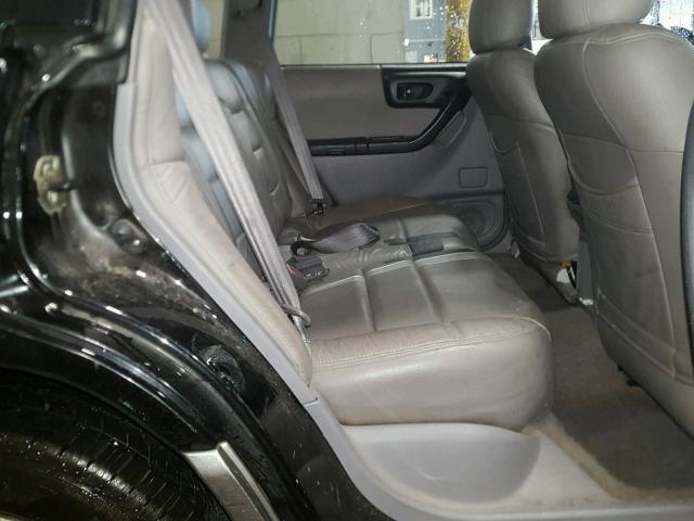 JF1SF6553WG709378 - 1998 SUBARU FORESTER S BLACK photo 6