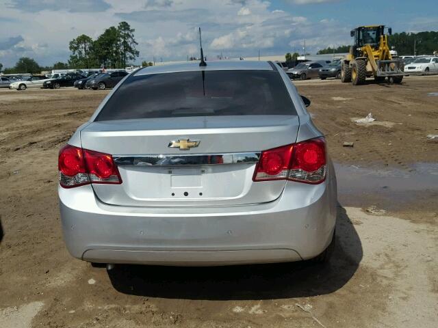 1G1PF5SC4C7368364 - 2012 CHEVROLET CRUZE SILVER photo 10