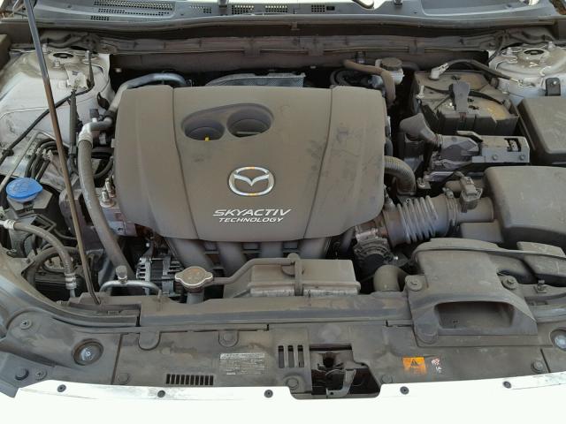 JM1BM1T73F1253635 - 2015 MAZDA 3 SV WHITE photo 7