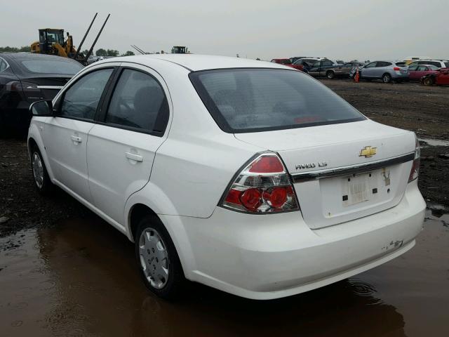 KL1TD56687B084925 - 2007 CHEVROLET AVEO BASE Ağ foto 3
