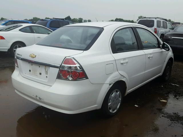 KL1TD56687B084925 - 2007 CHEVROLET AVEO BASE Ağ foto 4
