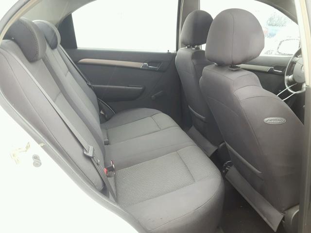 KL1TD56687B084925 - 2007 CHEVROLET AVEO BASE Ağ foto 6