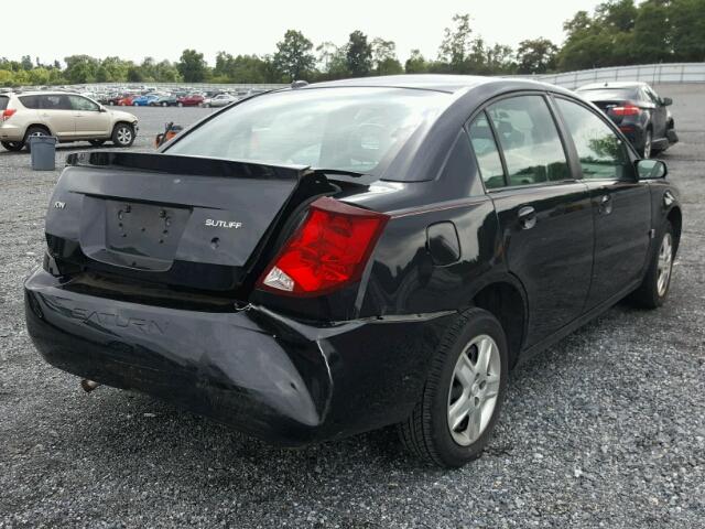 1G8AJ55F26Z158480 - 2006 SATURN ION LEVEL BLACK photo 4