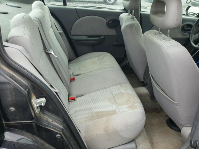 1G8AJ55F26Z158480 - 2006 SATURN ION LEVEL BLACK photo 6
