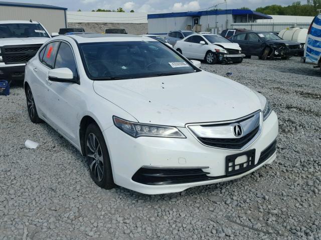 19UUB1F34FA024177 - 2015 ACURA TLX WHITE photo 1