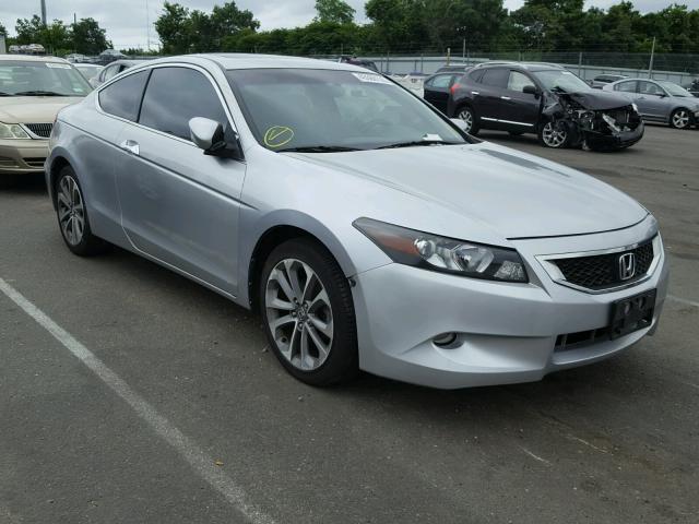 1HGCS22898A009857 - 2008 HONDA ACCORD EXL SILVER photo 1