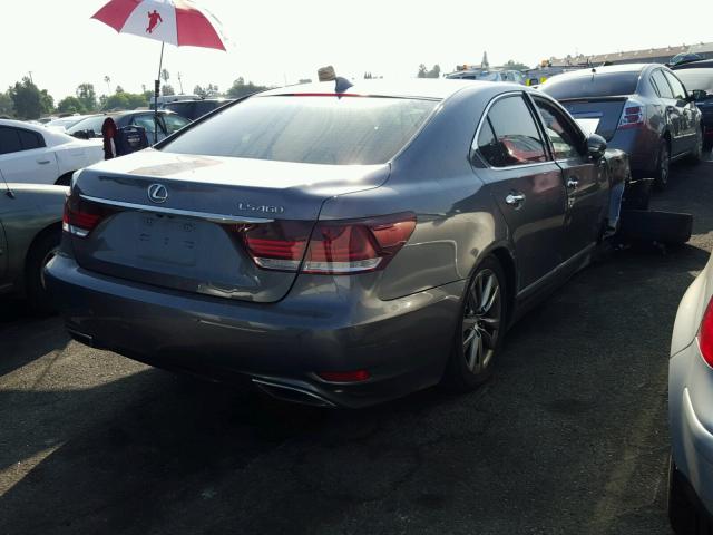 JTHBL5EF1G5139365 - 2016 LEXUS LS 460 GRAY photo 4