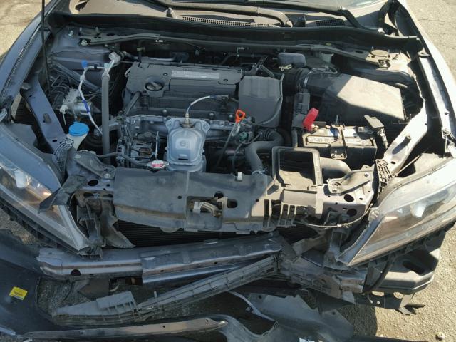 1HGCT1B71EA003027 - 2014 HONDA ACCORD EX GRAY photo 7