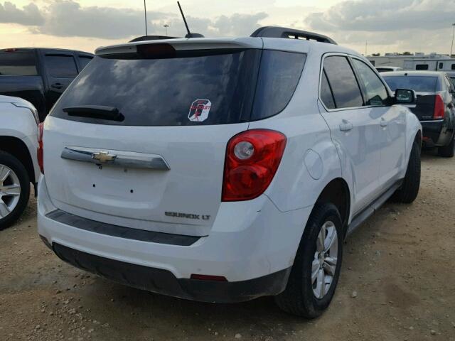 2GNALBEK5F6169858 - 2015 CHEVROLET EQUINOX LT WHITE photo 4