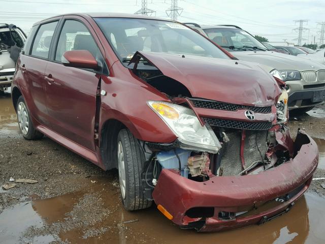 JTKKT624760160171 - 2006 TOYOTA SCION XA ბურგუნდია ფოტო 1